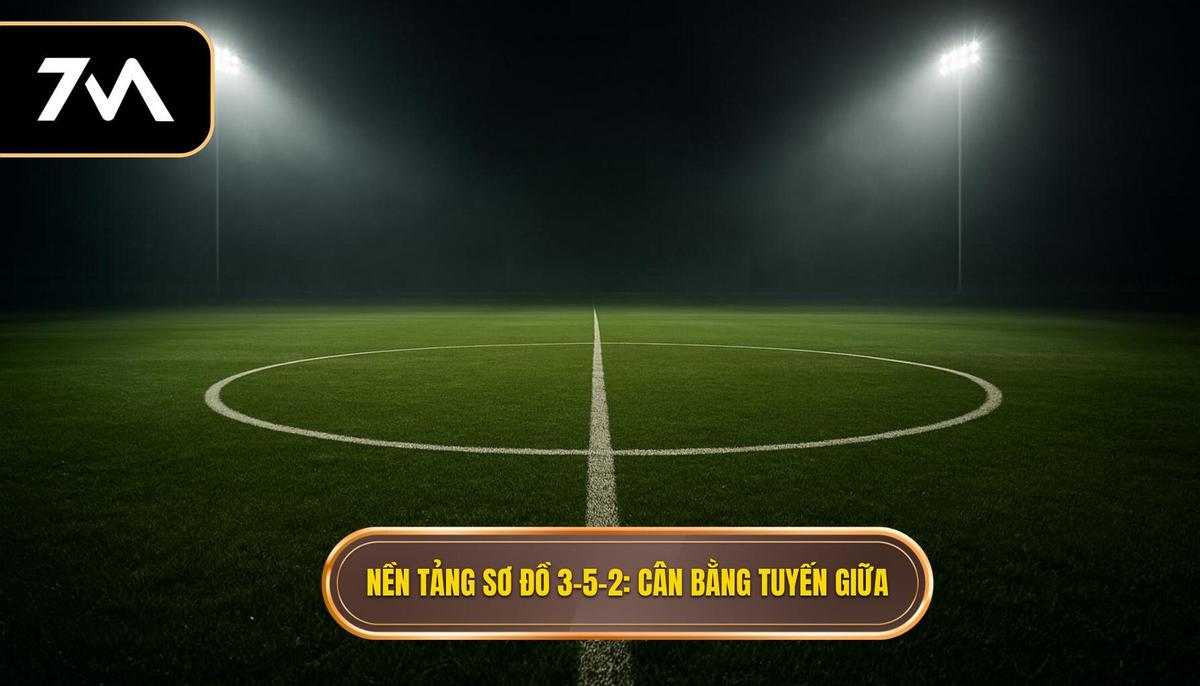 Nền tảng của sơ đồ 3-5-2_ Cân bằng và áp đảo tuyến giữa