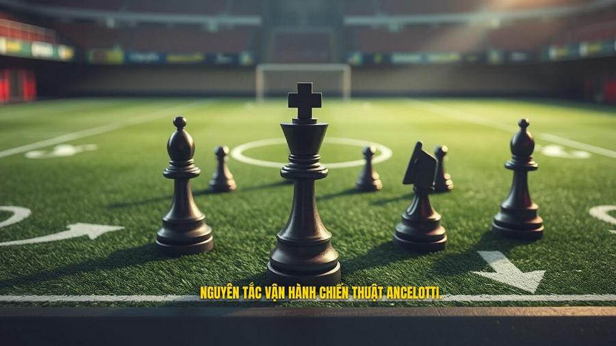 Các nguyên tắc vận hành trong Chiến thuật Carlo Ancelotti